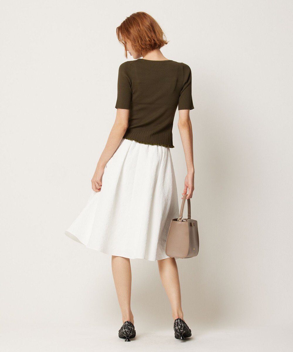 TOCCA 【WEB限定カラーあり】【消臭・洗える】RIBBON LABYRINTH JACQUARDスカート 