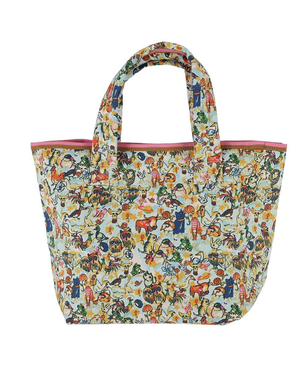tsumori chisato CARRY 森のどうぶつたち ハンドバッグ 中サイズ 