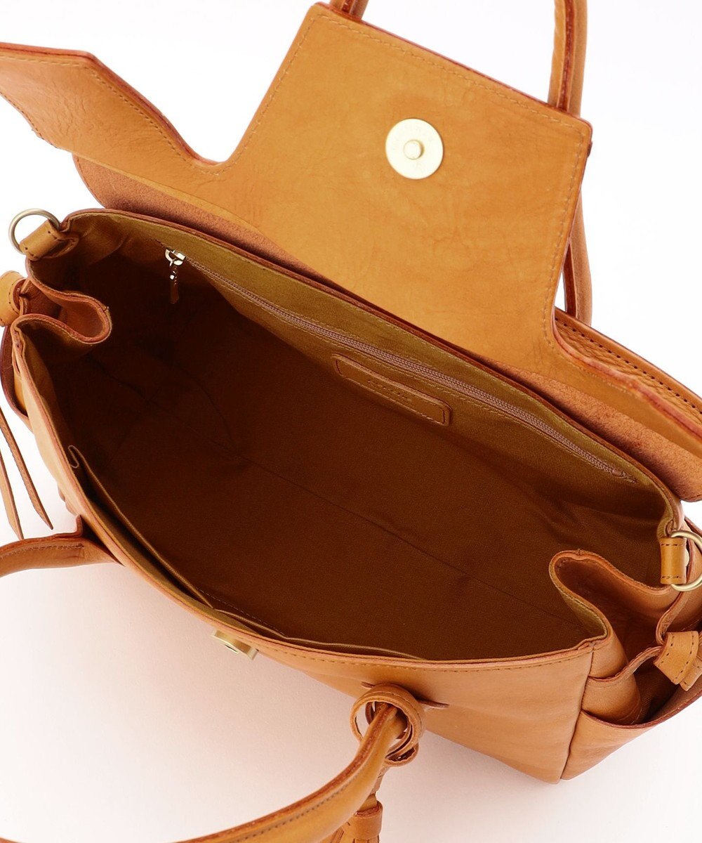 UNBILLION 【テレビ ドラマ着用アイテム】perche 姫路オイルレザーフラップ付きトートバッグS 