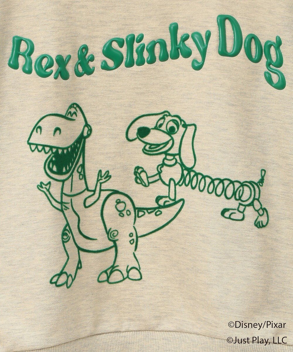 Green Parks トイストーリー／立体ロゴショートプルオーバー 