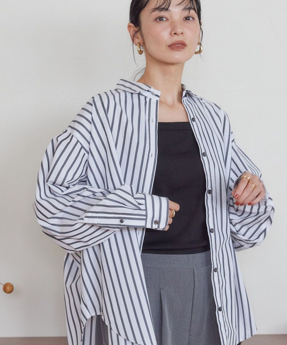 AMERICAN HOLIC イージーケアブロードシャツ 