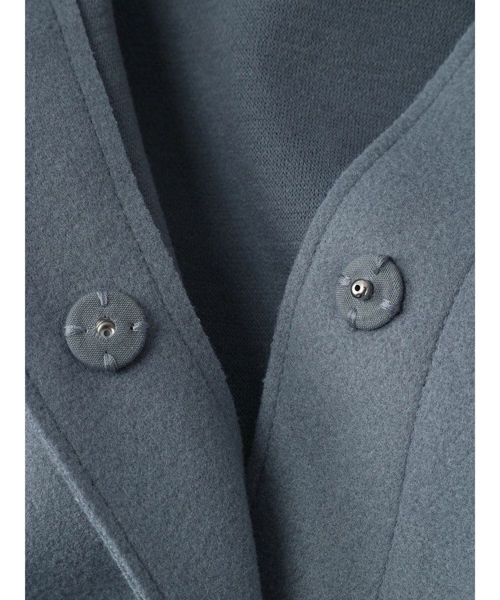 earth music&ecology 圧縮風ポンチコーディガン 