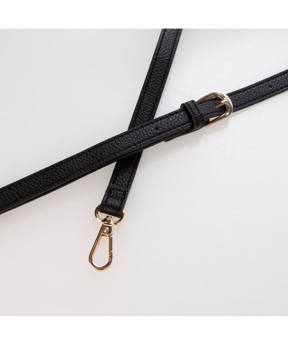 UNBILLION カシュカシュ cachecache / ジグザグステッチ変形ミニバッグ 