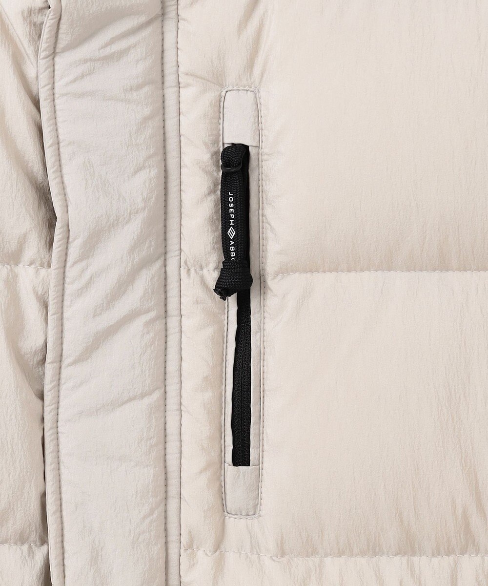 JOSEPH ABBOUD MOUNTAIN 【サステナブル/軽量/7ポケット/JAPANファブリック】ライトナイロンワッシャーアウトドア ダウンブルゾン 