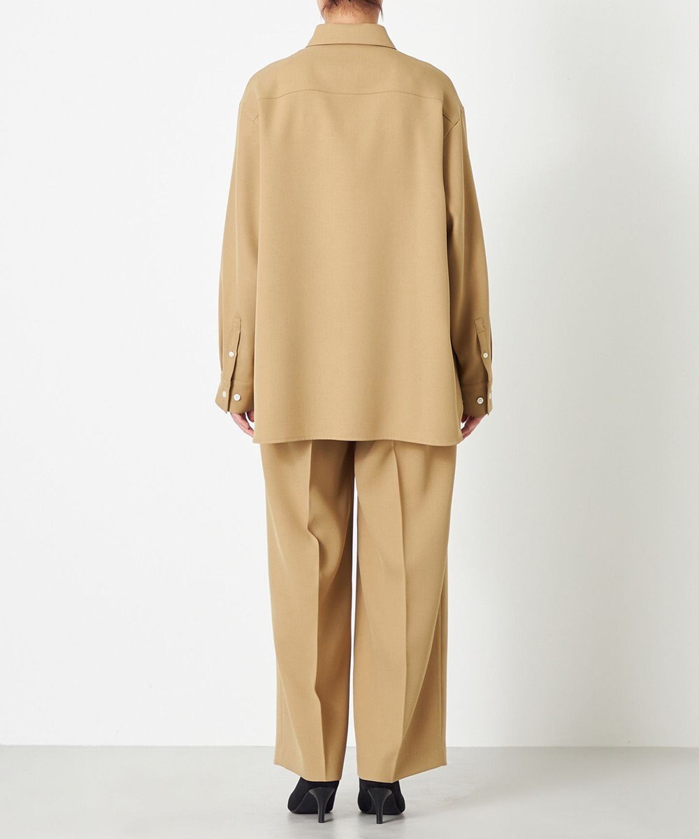 NAVE 【ReNAVE】ウォッシャブルツイル シャツ 