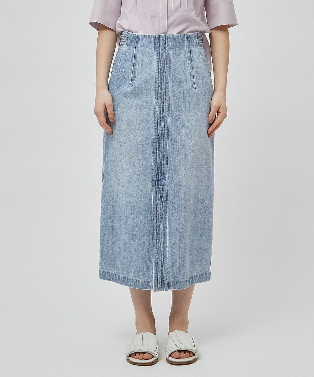 BEIGE， 【洗える】VICTOR / デニムスカート 