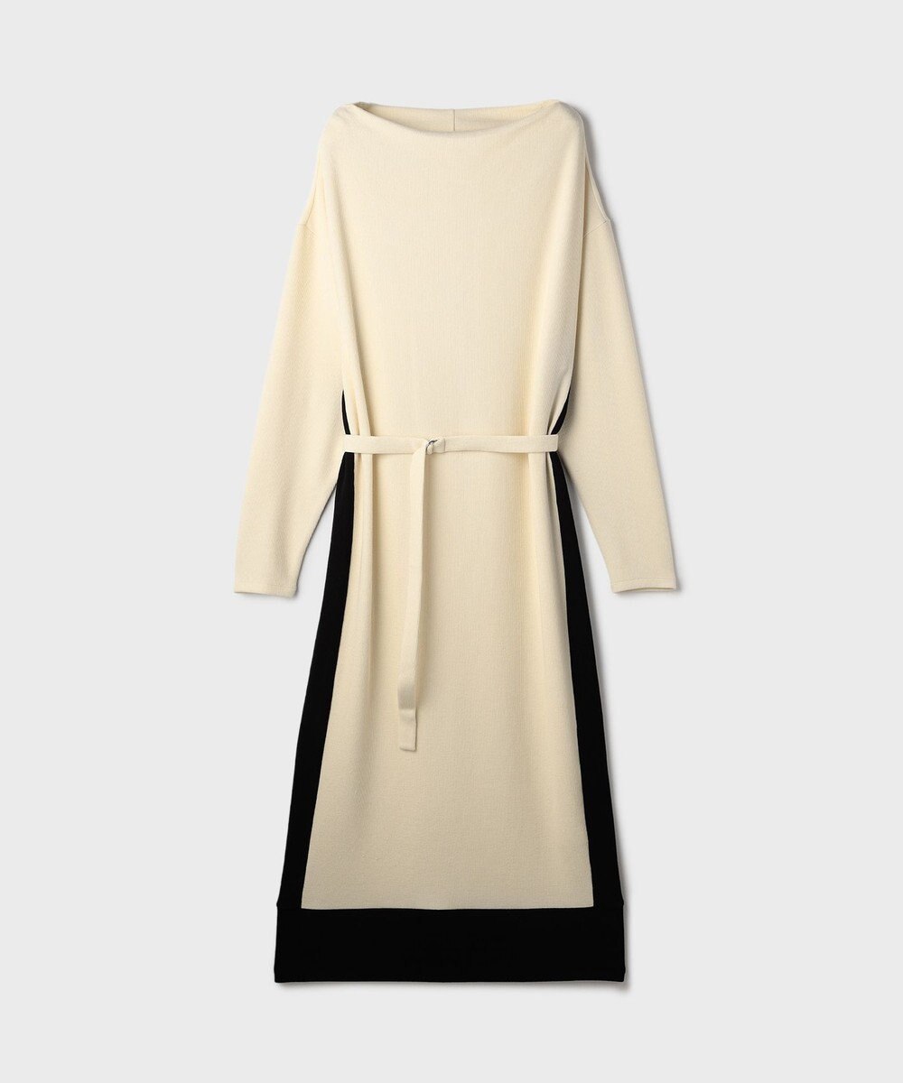 GRACE CONTINENTAL バイカラーカットワンピース 