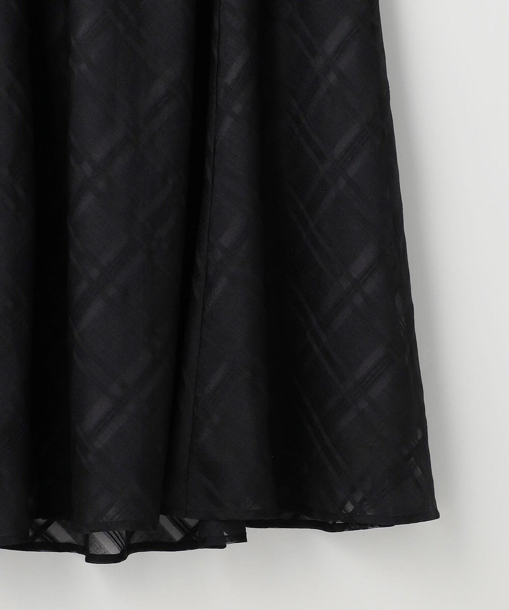 ANY SIS シアーチェック スカート 