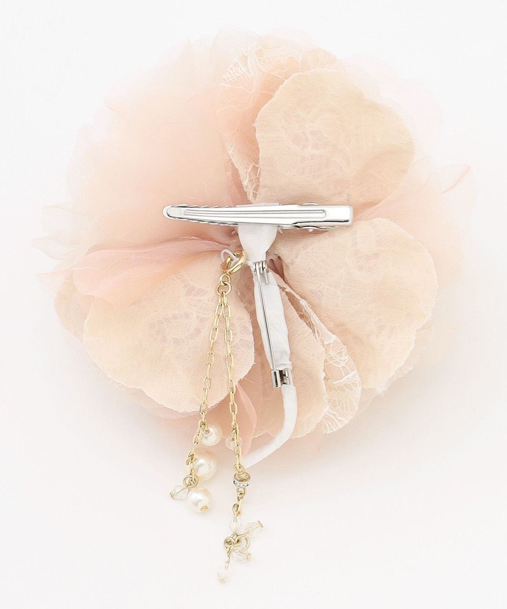 ANY SIS 【チャーム付き】エアリーフラワー コサージュ 