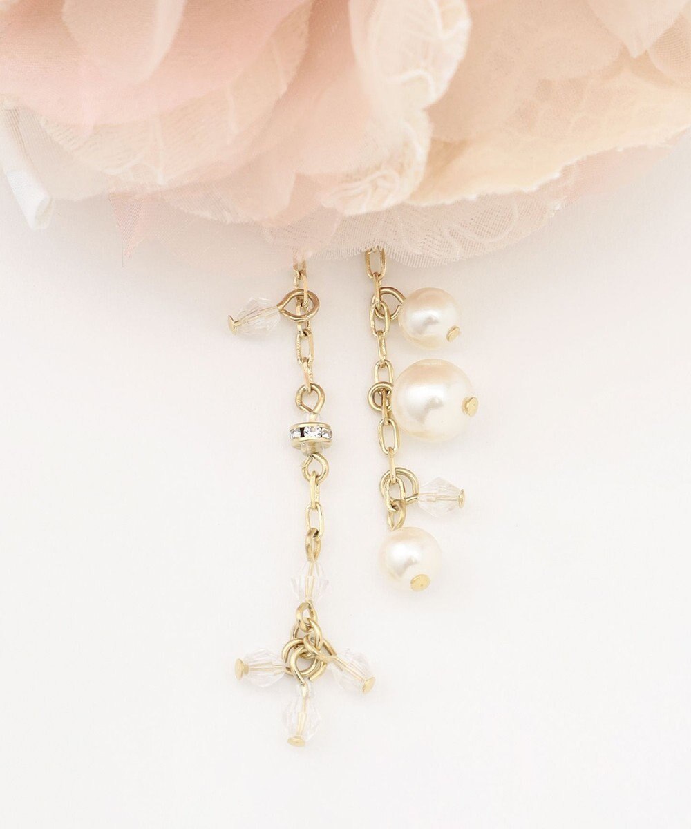 ANY SIS 【チャーム付き】エアリーフラワー コサージュ 