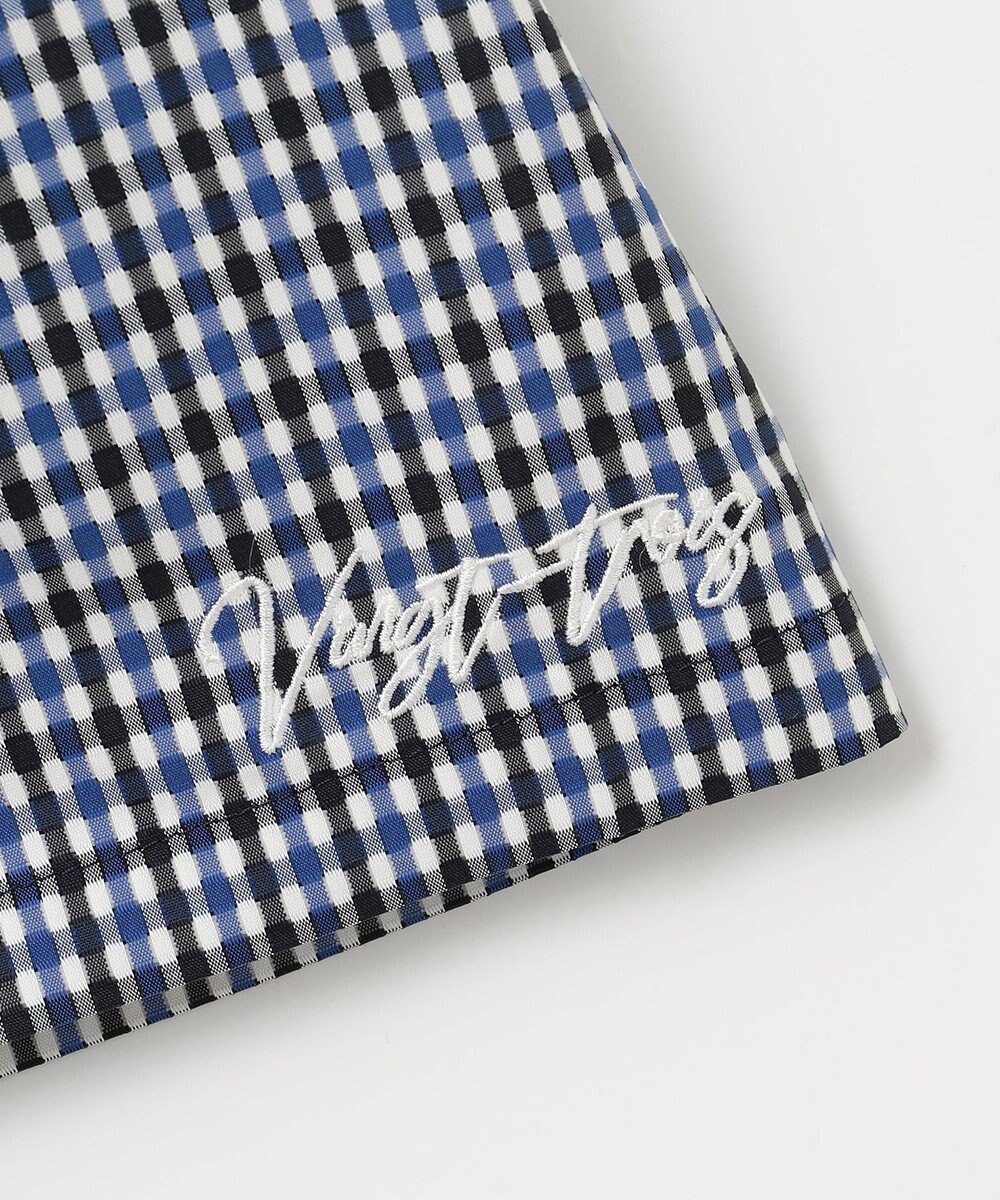 23区GOLF 【WOMEN】ギンガムチェックストレッチワンピース 