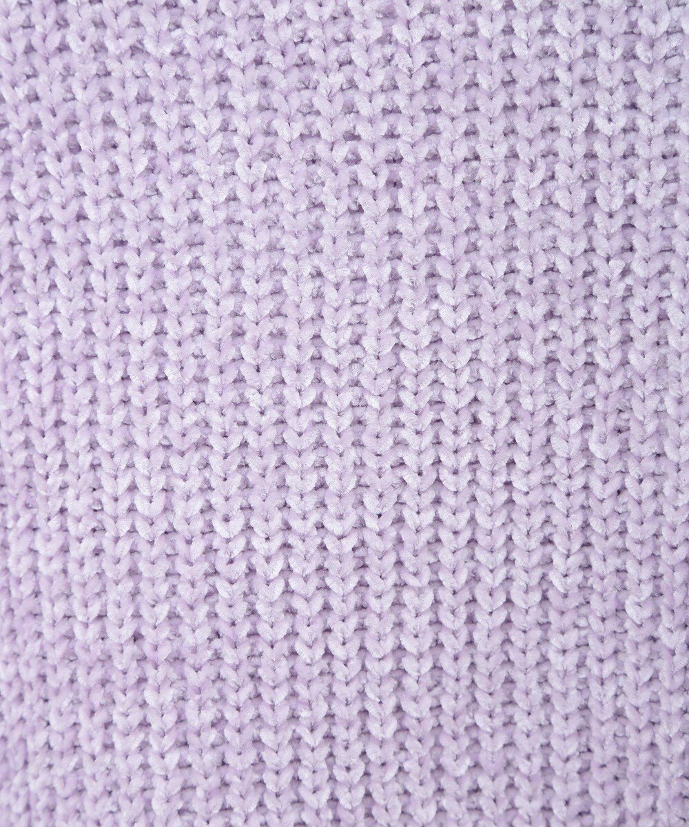 earth music&ecology シャイニーベロアチュニック 