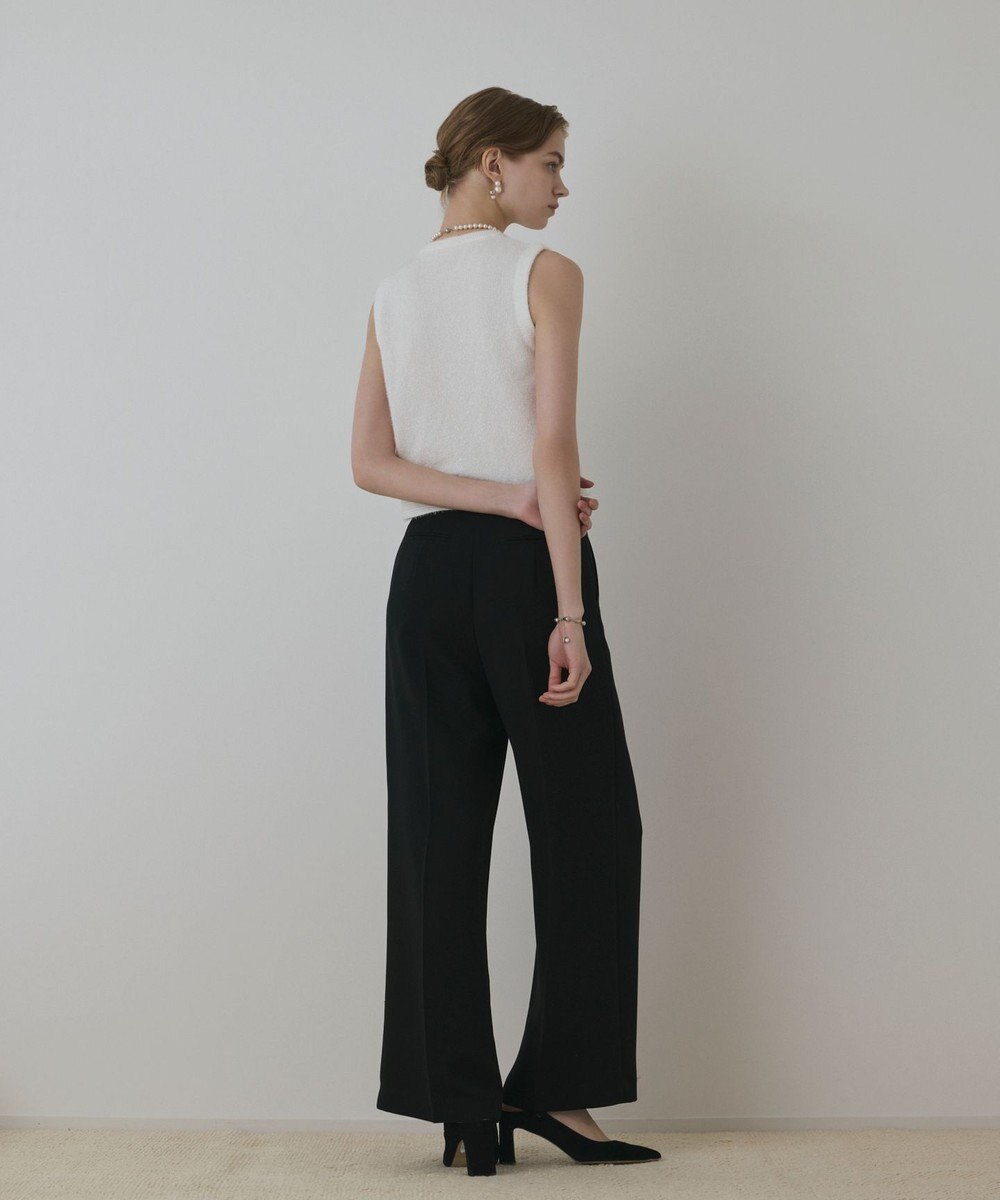 GRACE CONTINENTAL ラメフェザ－ニットトップ 