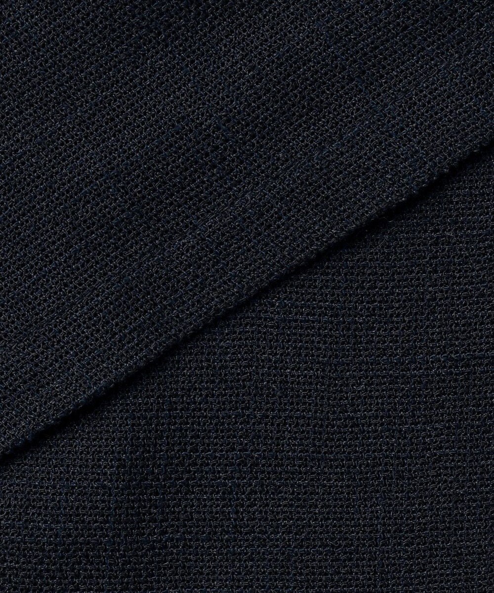 組曲 S 【先行予約】【WEB限定】メランジレノクロス バックペプラムジャケット 