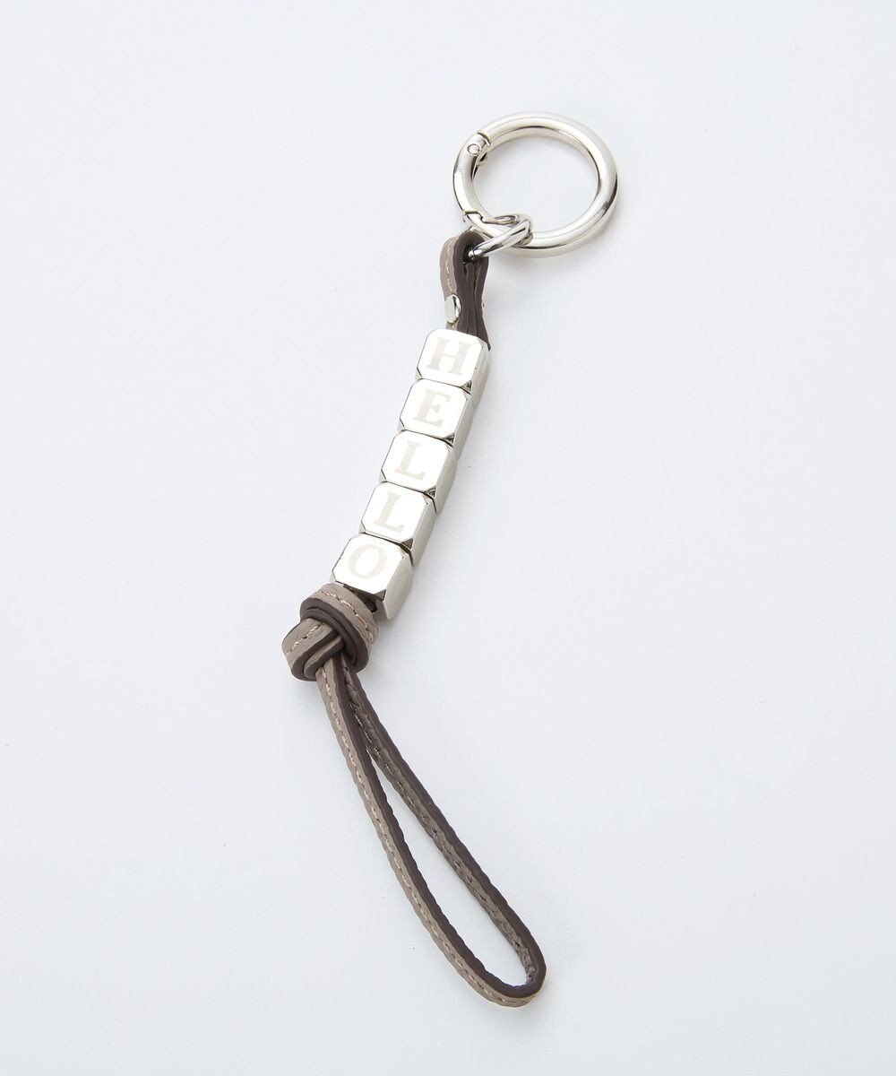 TOPKAPI 【Breath TOPKAPI】シュリンクレザー ショルダー付き ミニ トートバッグ / チャーム付き 