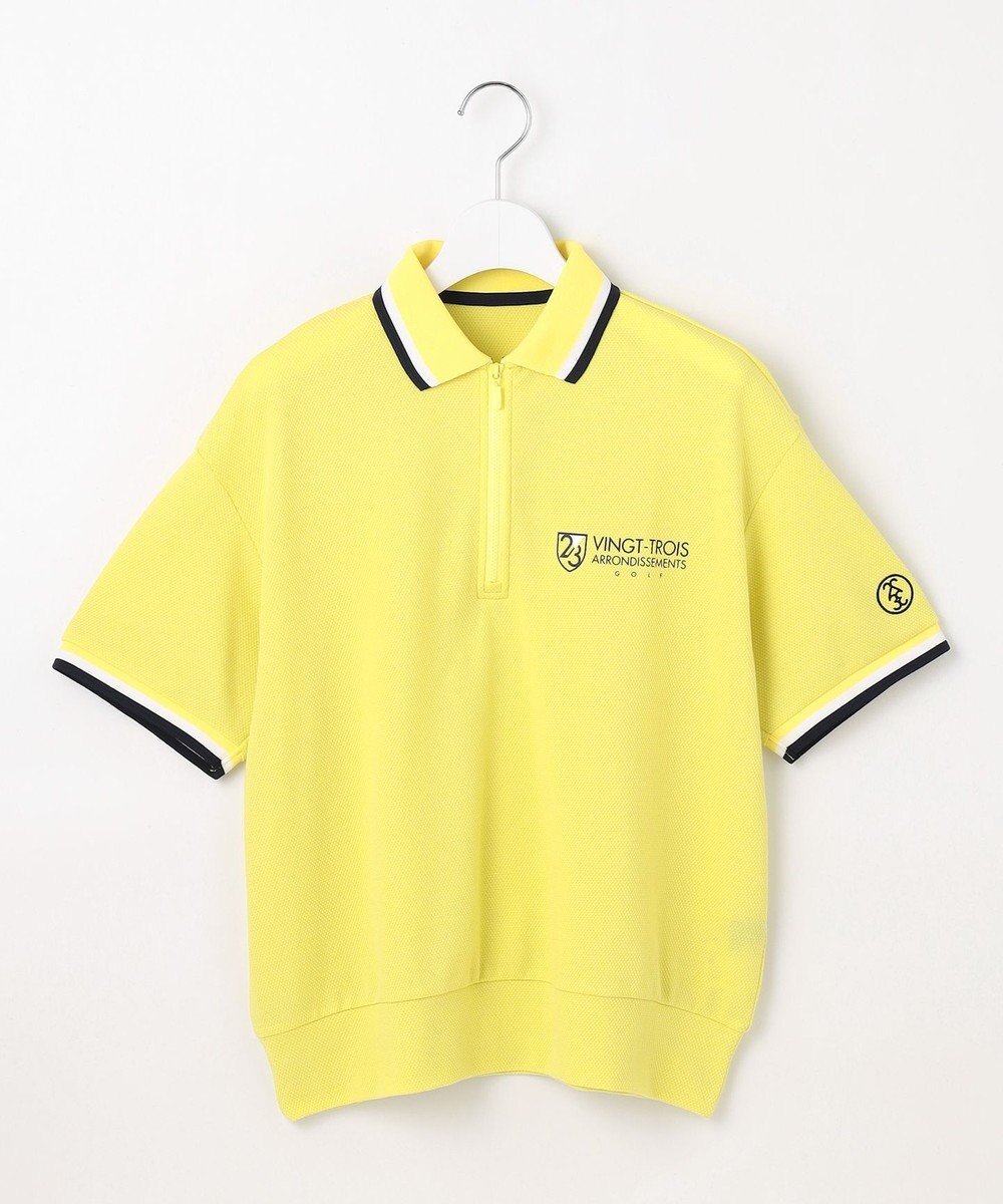 23区GOLF 【WOMEN】ゆったりシルエット 半袖ゴルフポロシャツ 