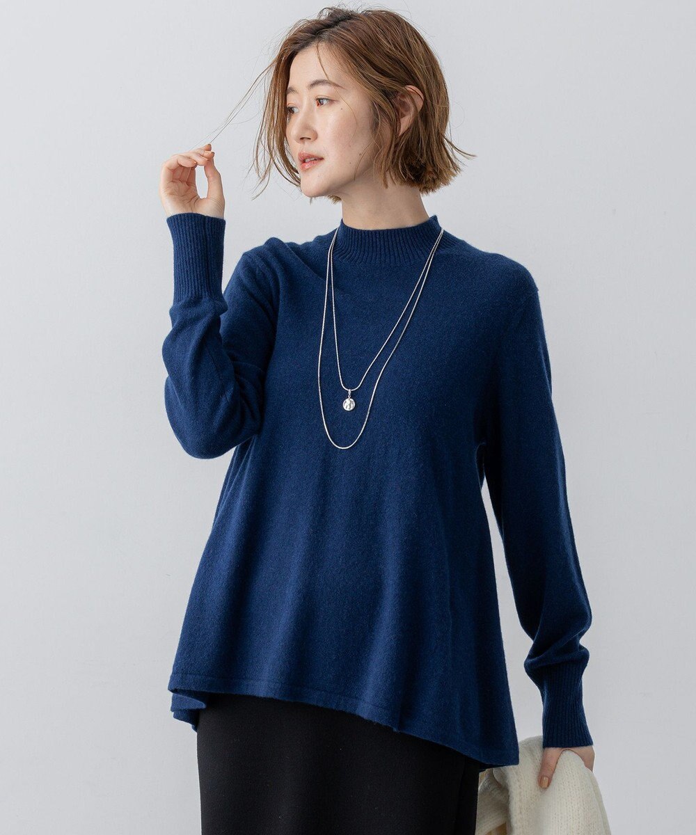 23区 S 【洗える】ピュアカシミヤ フレア ニット 