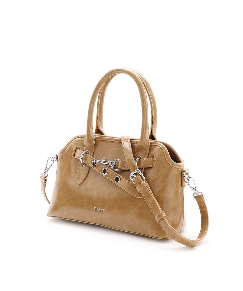 MioFIRANO スナップフックベルトハンドバッグ 2WAY　FIRANO フィラノ 