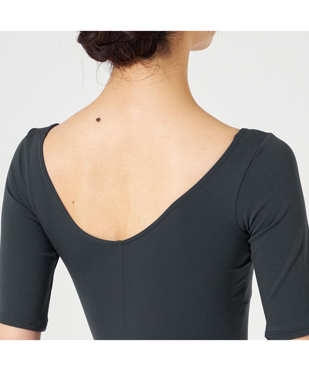 Chacott 5分袖レオタード 