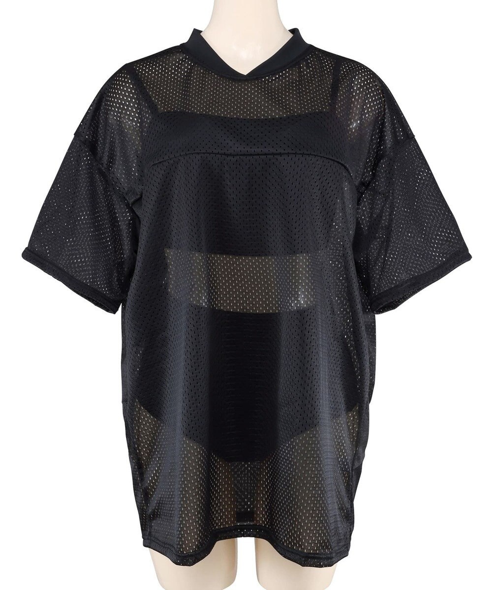 San-ai Resort（三愛水着楽園） WEB限定メッシュTシャツブラトップ4点セット水着 