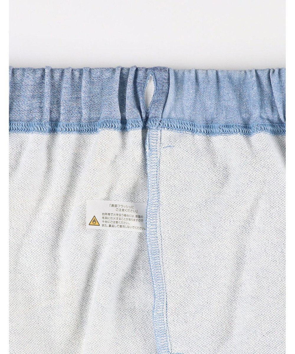 tsumori chisato SLEEP ツモリチサト ボトムス ロングパンツ ルームウェア 綿100%(本体) ミニ裏毛素材 デニム風プリント サルエルパンツ tsumori chisato SLEEP UOX558 /ワコール 