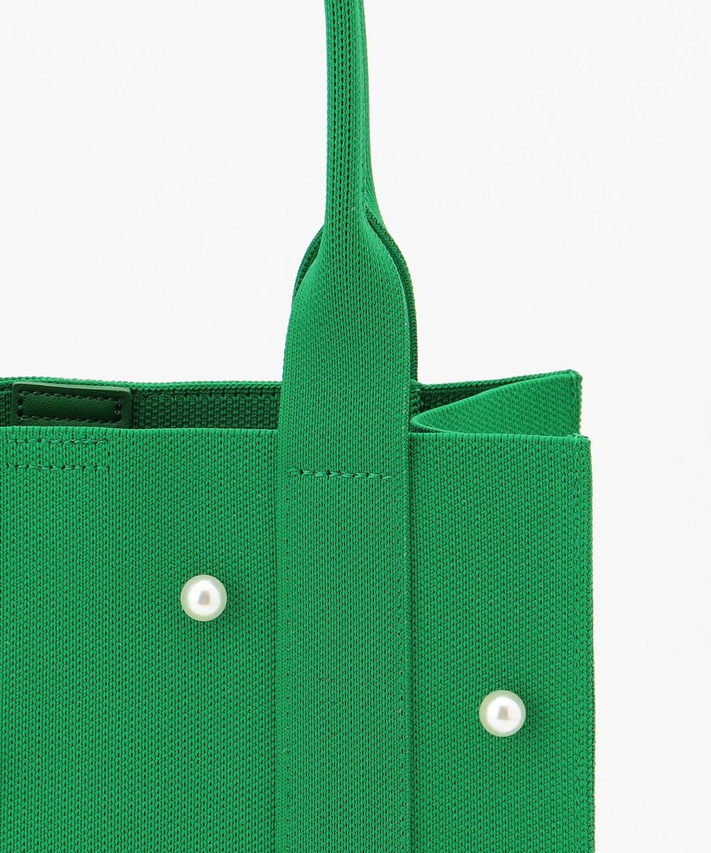 TOCCA 【ヨンア×大人百花×TOCCAコラボ】【A4サイズ対応】RHYTHM OF PEARL KNITBAG ニットバッグ 