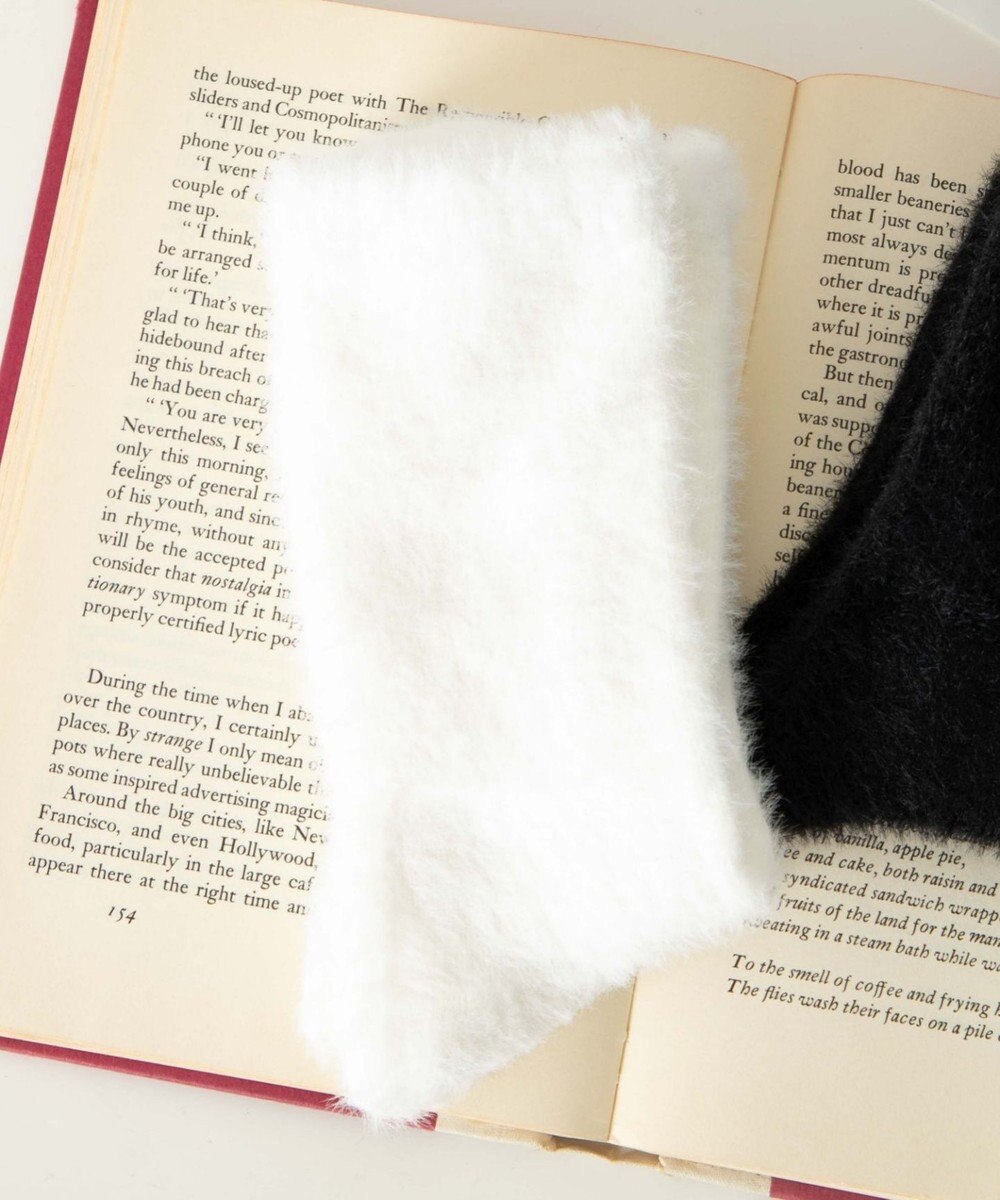 WEGO シャギークルーソックス 