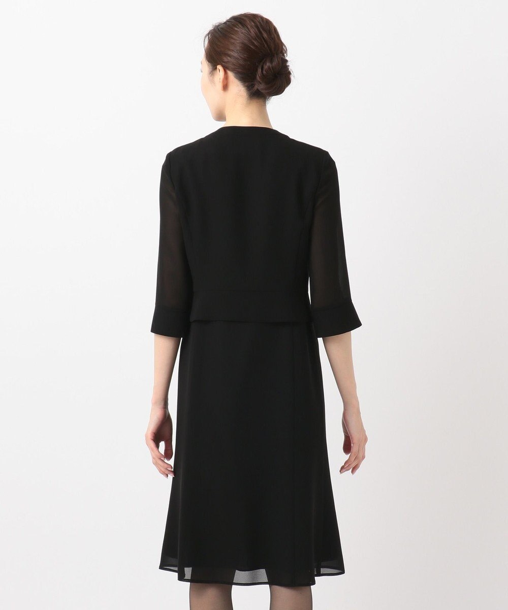 自由区 FORMAL 【洗える/着心地楽々】セオプラスエス ウォッシャブル ワンピース 