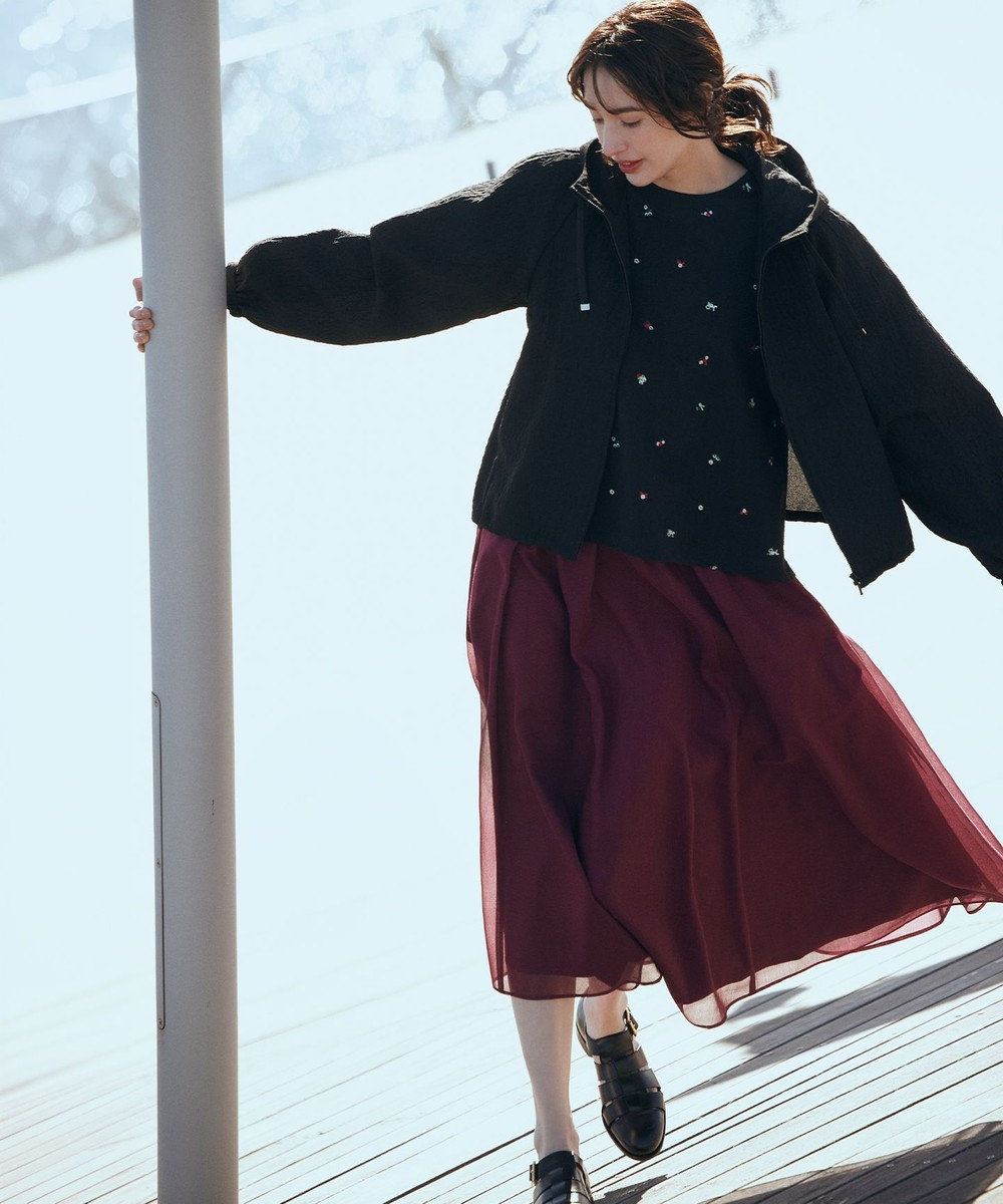 組曲 カラーボイル スカート 