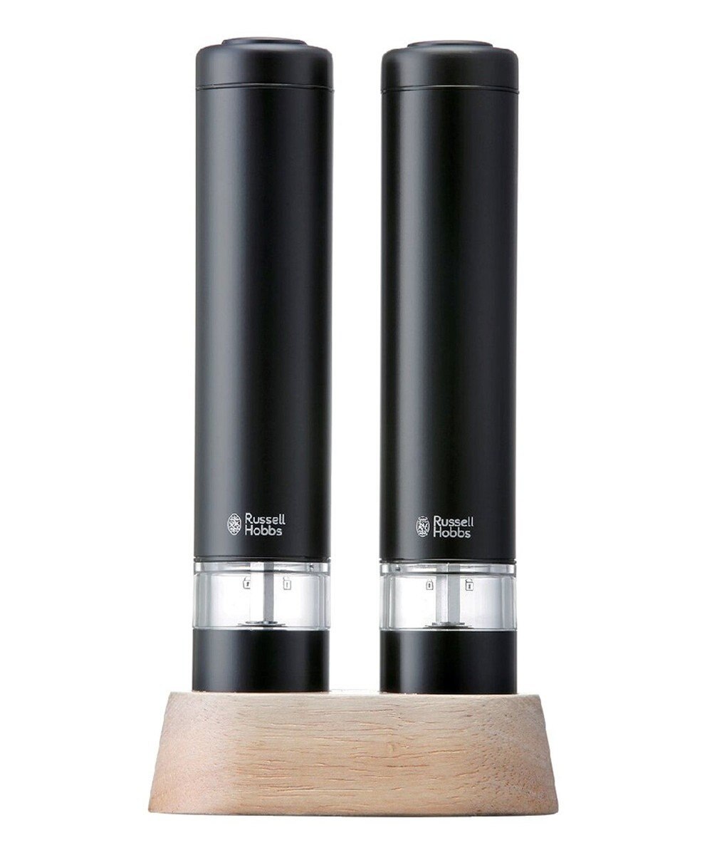 YAMATO テーブル＆キッチン 【ラッセルホブス】電動ミル ソルト・ペッパー ミニ  ブラック  7933JP-BK 
