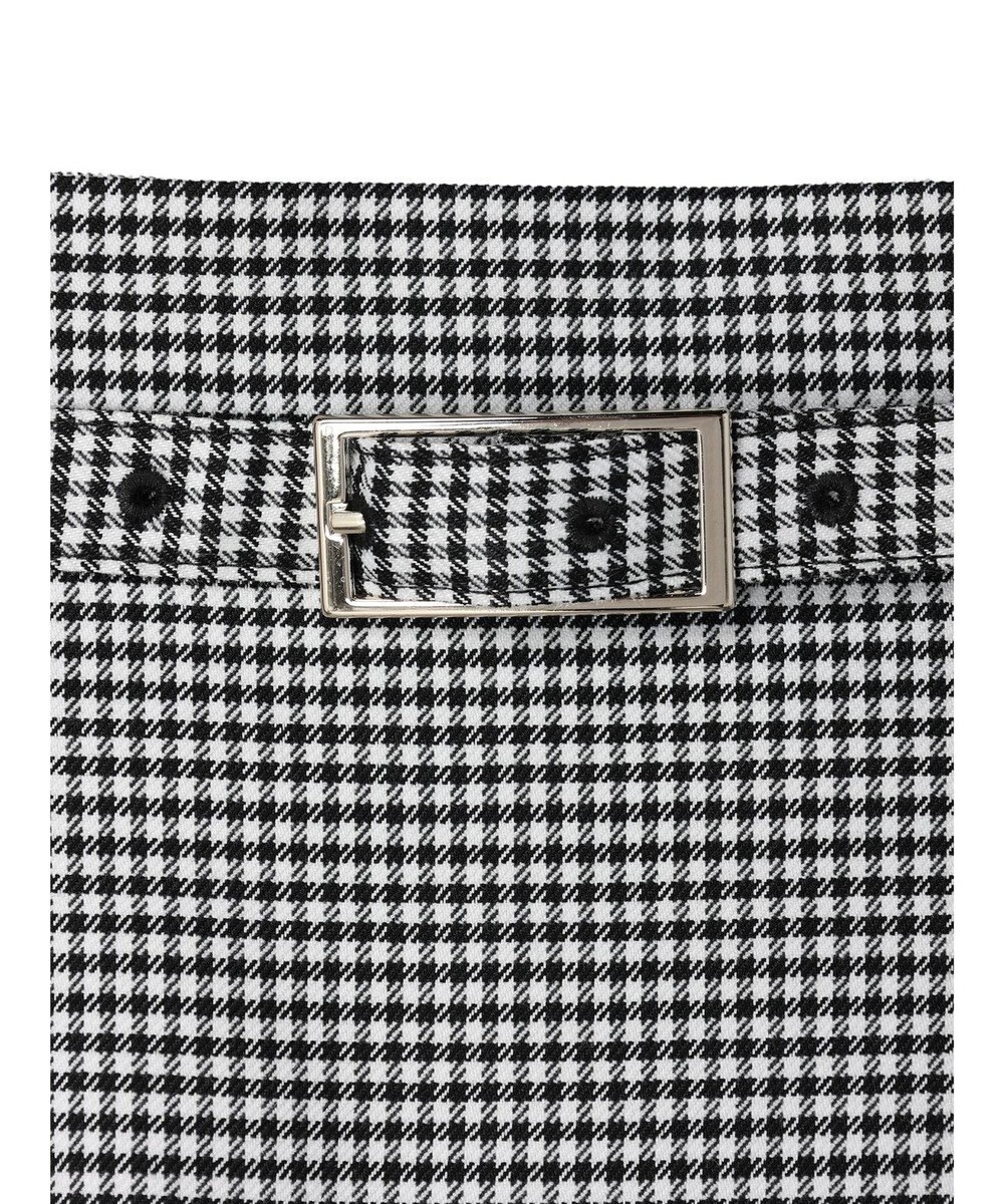 earth music&ecology チェックミニスカート 