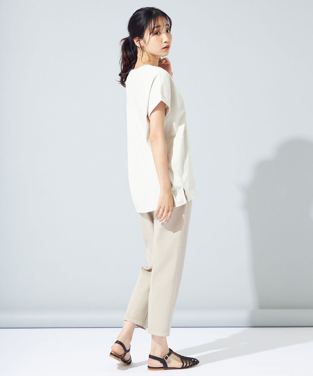 SHARE PARK LADIES センタープレスストレートデニム 