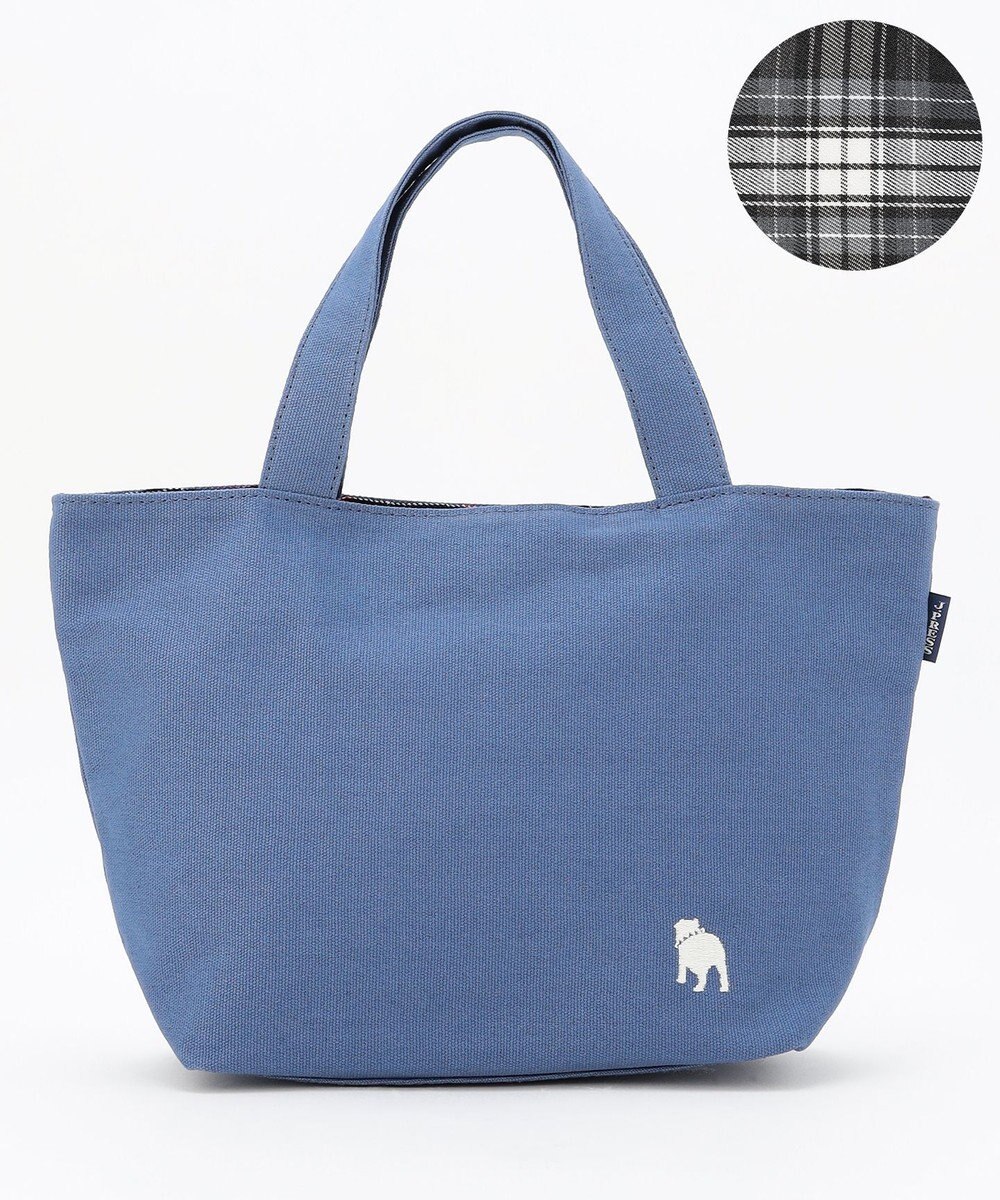 J.PRESS LADIES 【完全受注生産】ポーチ付き キャンバス ミニトートバッグ 