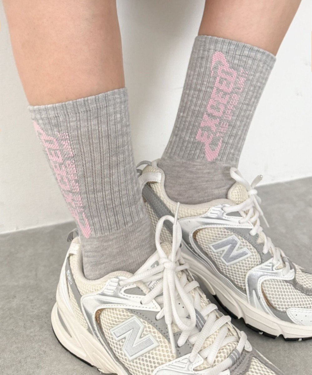 WEGO EXCEEDロゴリブソックス 