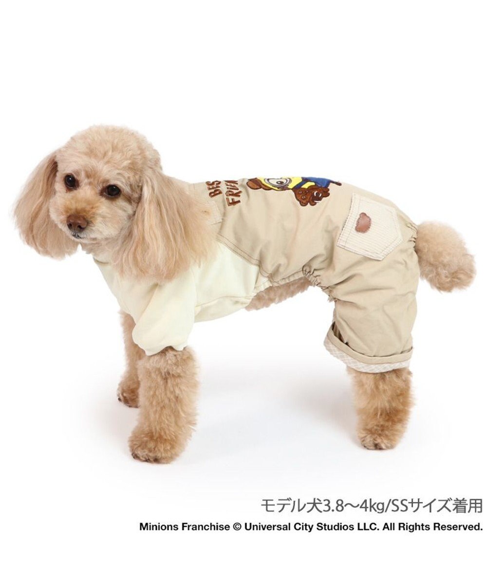 PET PARADISE ミニオン ボブ ティム つなぎ オーバーオール  小型犬 