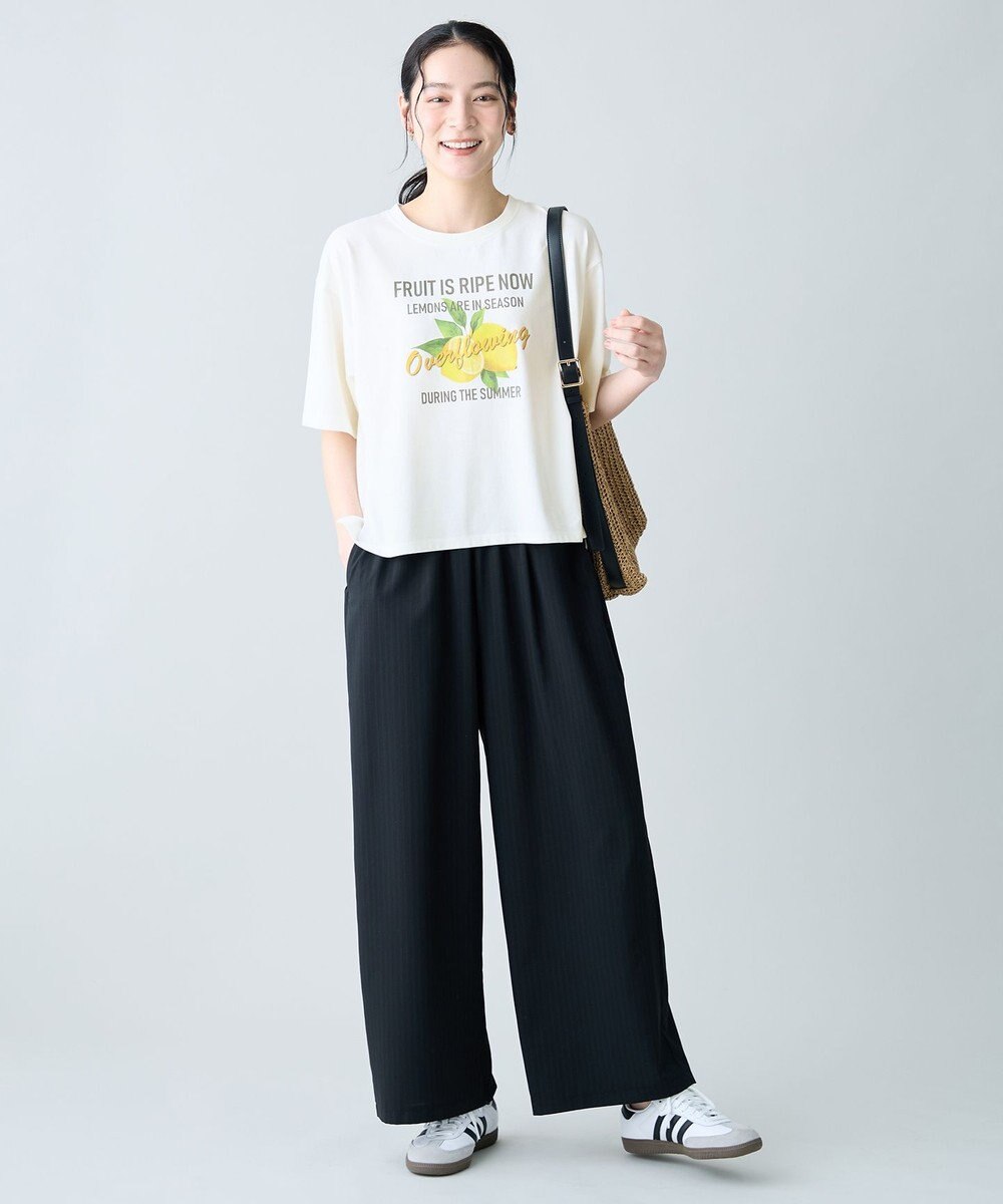 ANY L 楽映えストレートパンツ（セットアップ着用可） 