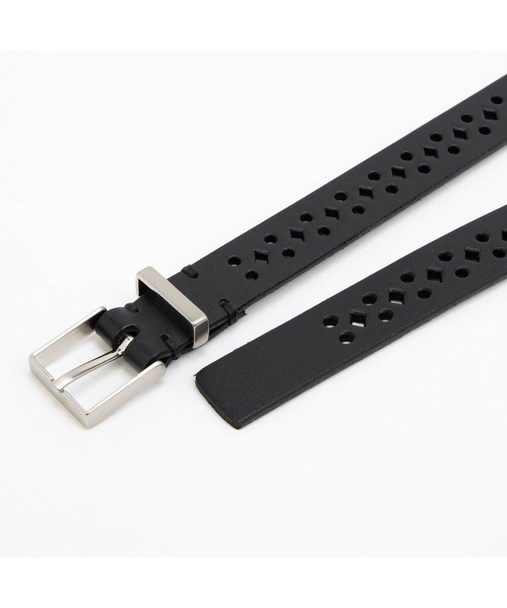 UNBILLION カカトゥ kakatoo / 牛革パンチングベルト 