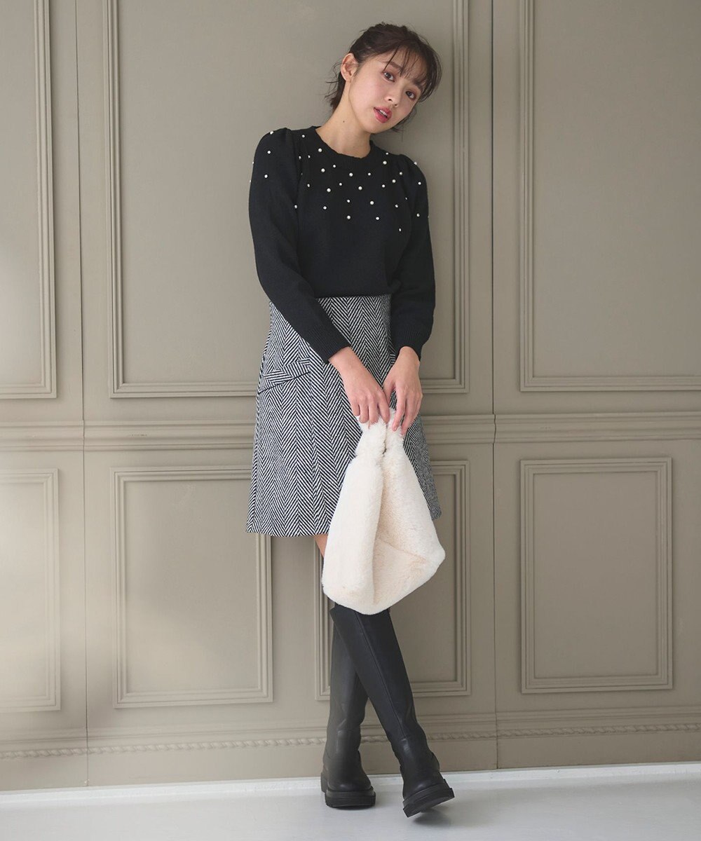 Feroux フェイクファーミニ バッグ 