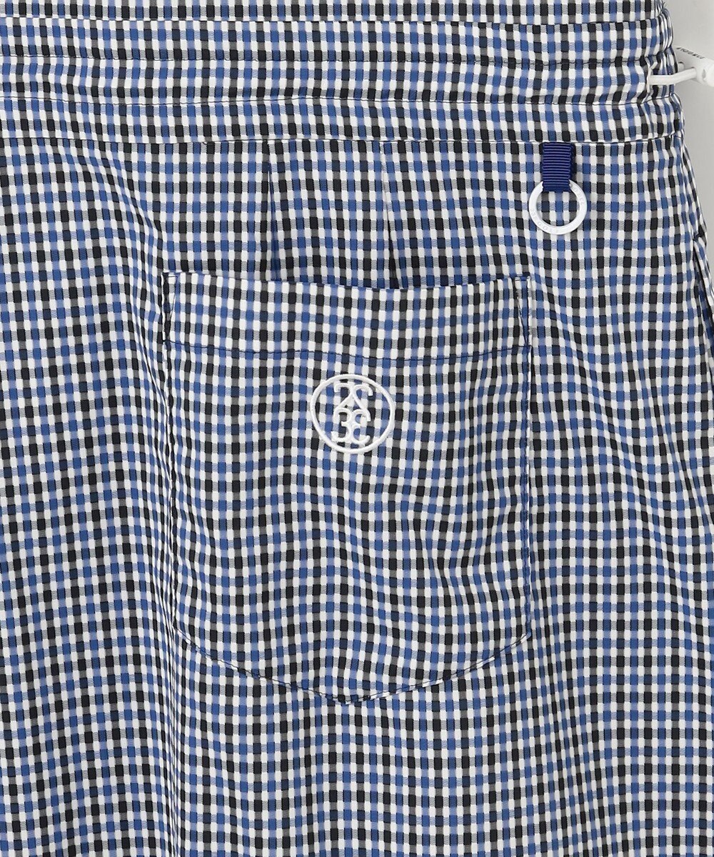 23区GOLF 【WOMEN】ギンガムチェックストレッチワンピース 