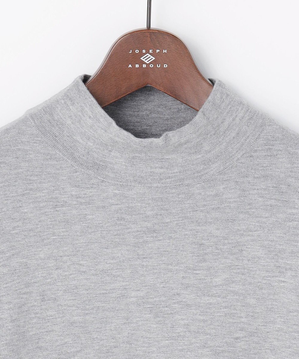 JOSEPH ABBOUD 【チクチクしない/イージーケア/3シーズン対応/サスティナブル】SNOWY モックネックニット 