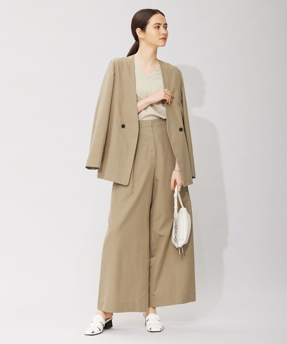 ICB 【洗える】 UnleashLite ノーカラージャケット 