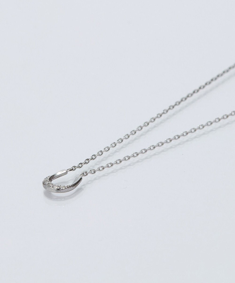 Phoebe 〈オンワード限定セット〉ロマンティックビジューバタフライフープピアス×リッチラインフォースシューネックレス　 