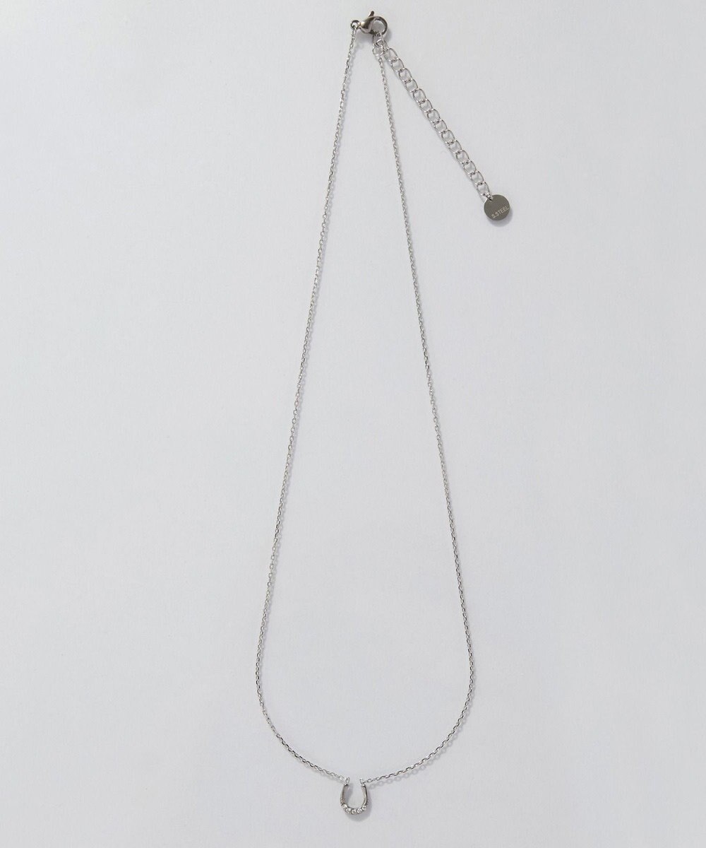 Phoebe 〈オンワード限定セット〉ロマンティックビジューバタフライフープピアス×リッチラインフォースシューネックレス　 