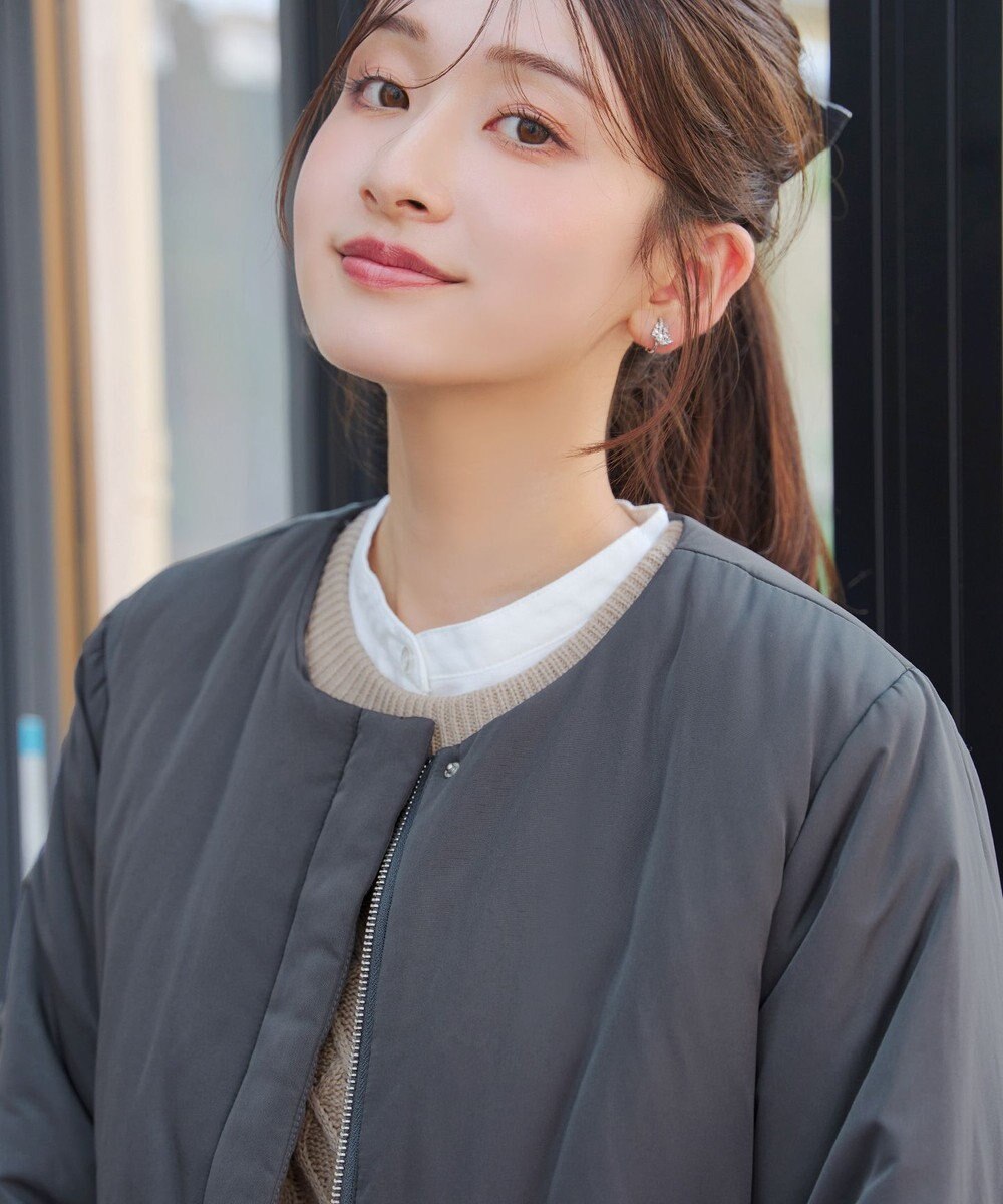 Tiaclasse L ミドル丈パデットコート 