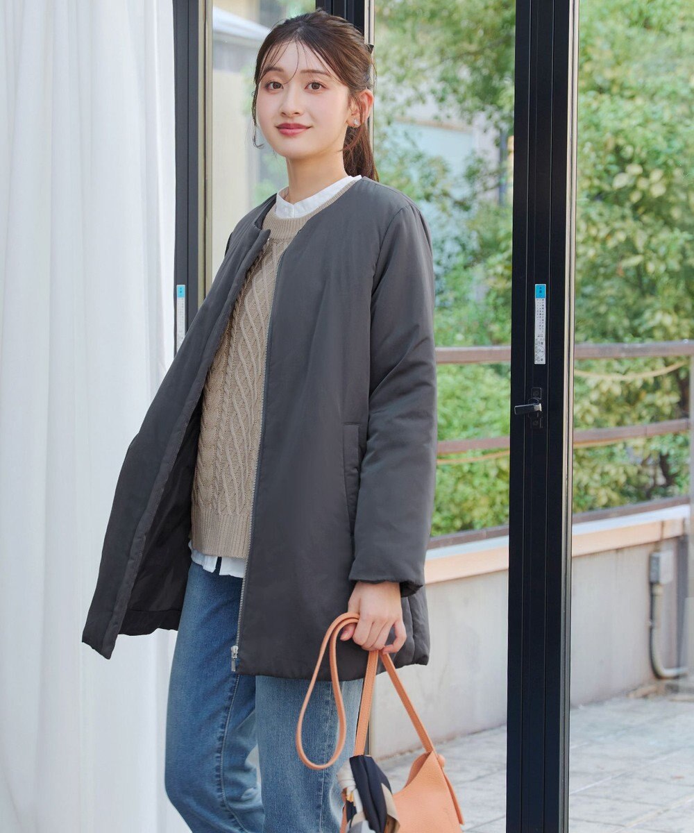 Tiaclasse L ミドル丈パデットコート 