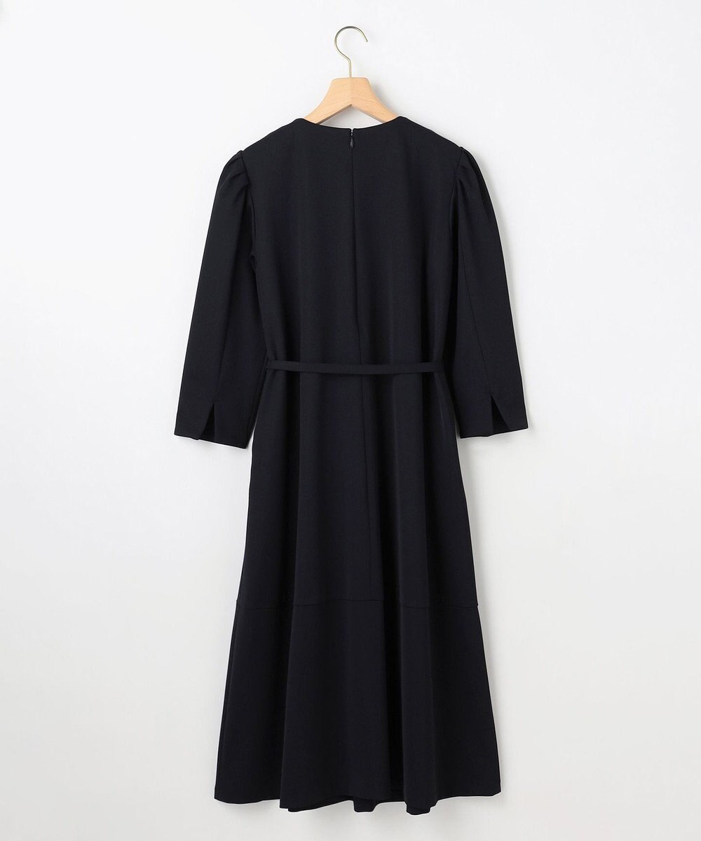 組曲 L 【KUMIKYOKU NAVY】フロントタックドレス 