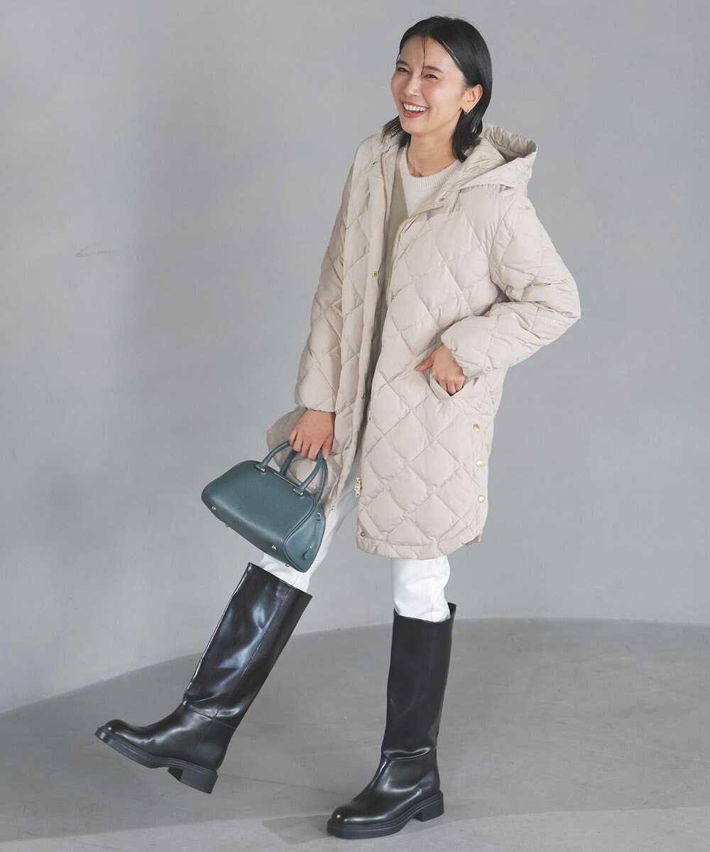 UNFILO beauty warm スリムフィットパンツ 