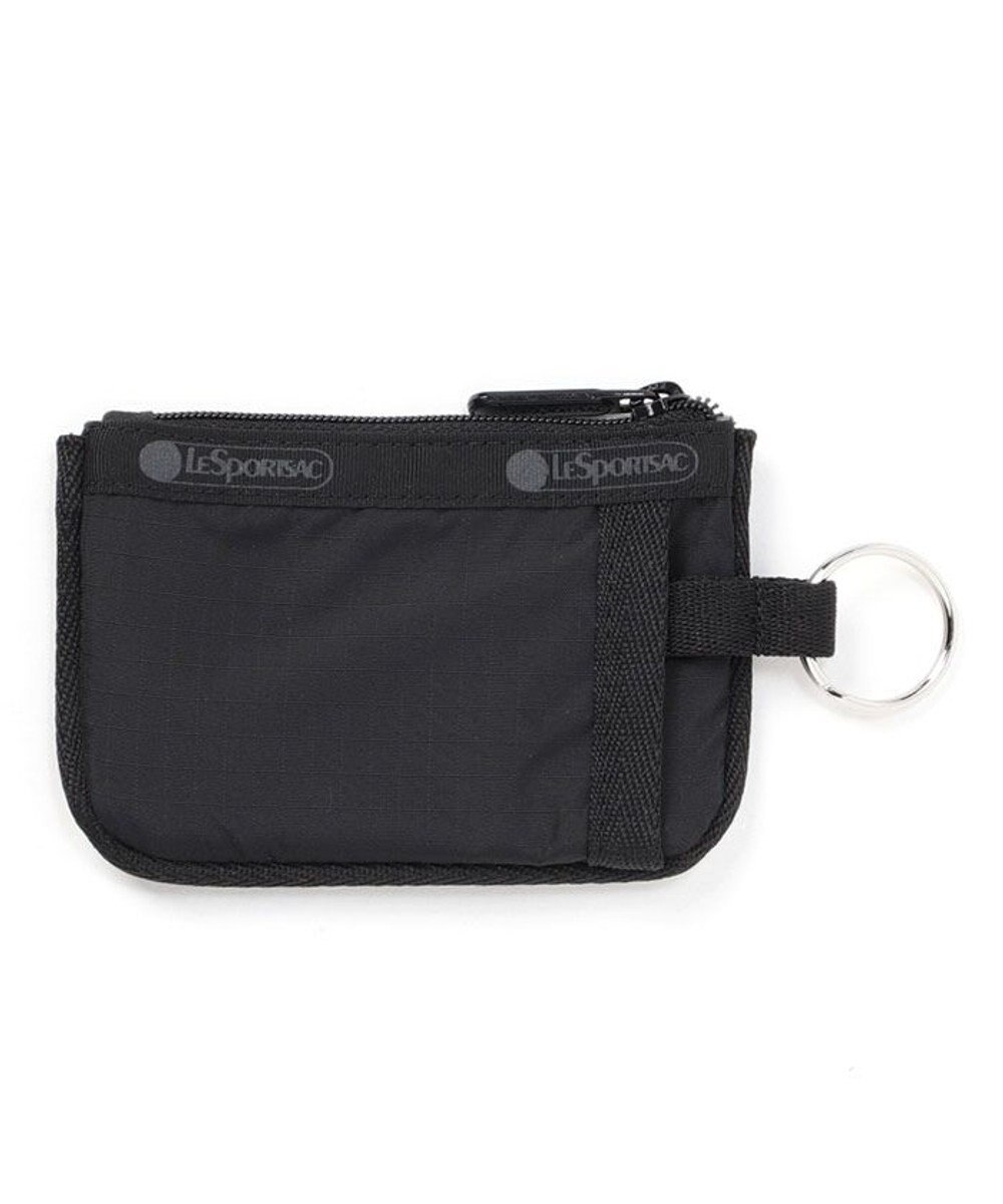 LeSportsac KEY CARD HOLDER/リサイクルドブラックJP 