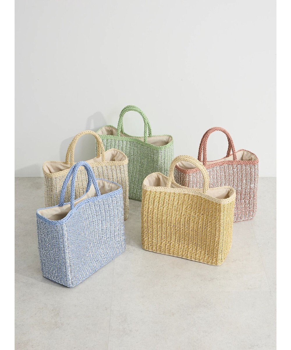 Green Parks ・ラメかごバッグ 