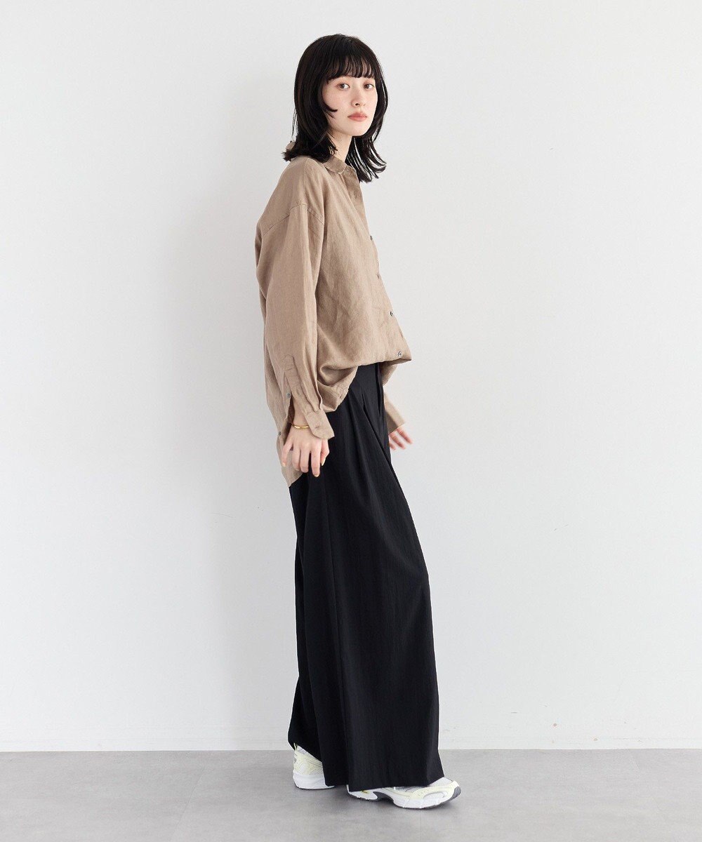 YECCA VECCA ドライタッチストレッチワイドパンツ 